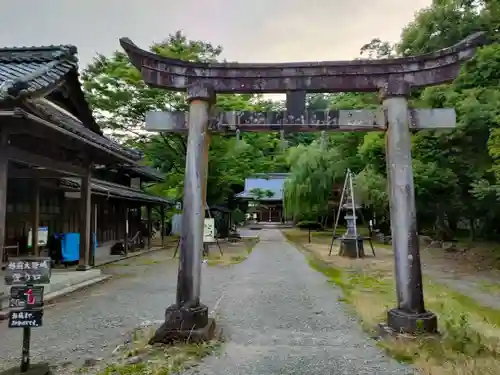 柳廼社の鳥居