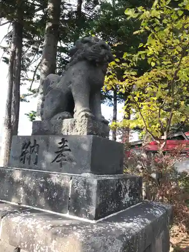 倶知安神社の狛犬