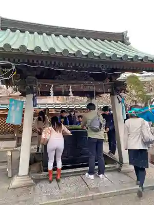 湯島天満宮の手水舎