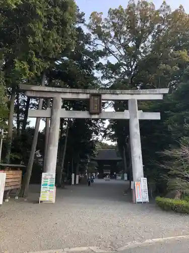 御上神社の鳥居