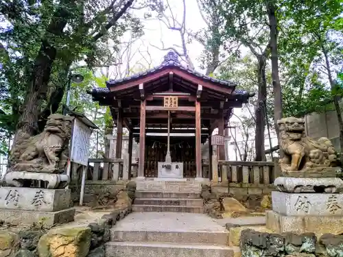 蝮ヶ池八幡宮の末社・摂社