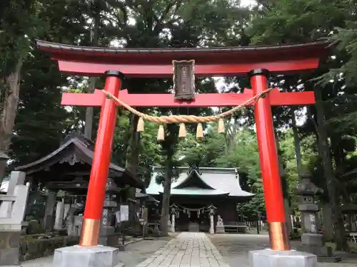 小室浅間神社の鳥居