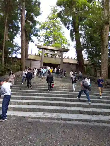 伊勢神宮内宮（皇大神宮）の鳥居