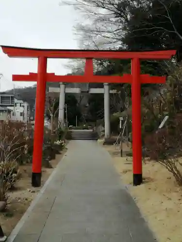 足利織姫神社の鳥居