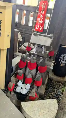 波除神社（波除稲荷神社）の狛犬