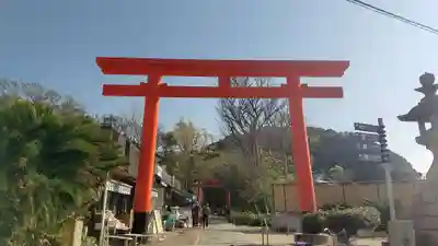 淡嶋神社の鳥居