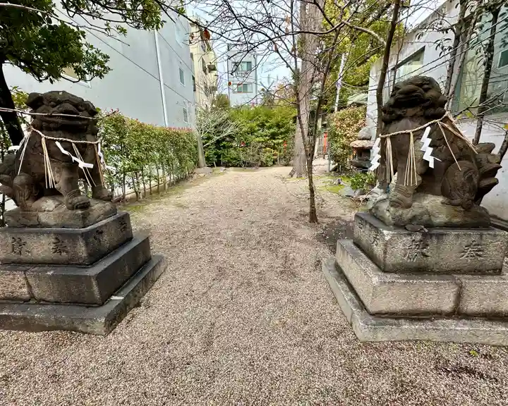 堀越神社の狛犬