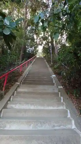 佐麻久嶺神社の庭園