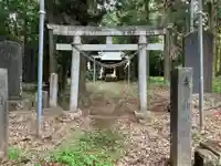 上台星宮神社の鳥居