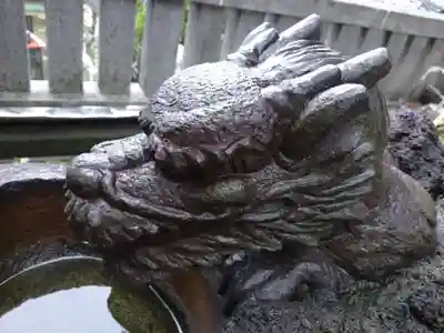 待乳山聖天(本龍院)の手水舎