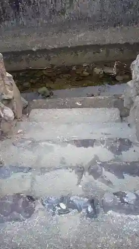 宇氣比神社の手水舎