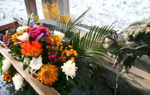 彌彦神社　(伊夜日子神社)の手水