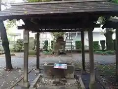 入間野神社の手水