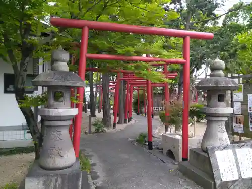 藤田神社[旧児島湾神社]の鳥居