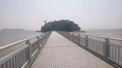 八百富神社の周辺