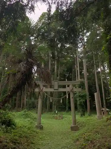 御嶽神社の鳥居