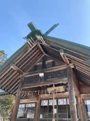 栗沢神社の本殿