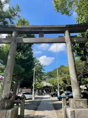 平塚三嶋神社の鳥居