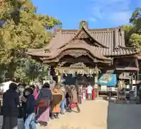 三津厳島神社の初詣