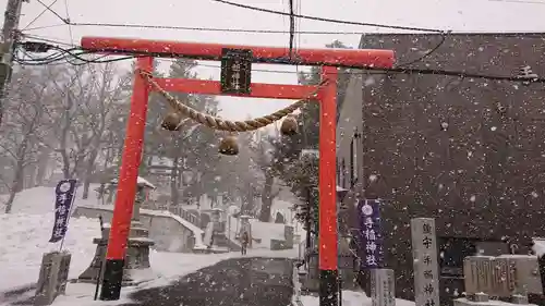 手稲神社の鳥居