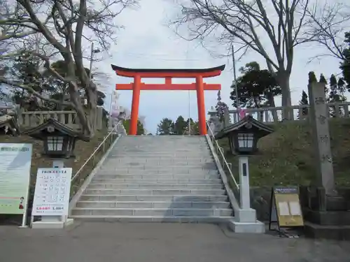 湯倉神社の鳥居