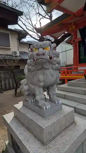 七松八幡神社の狛犬