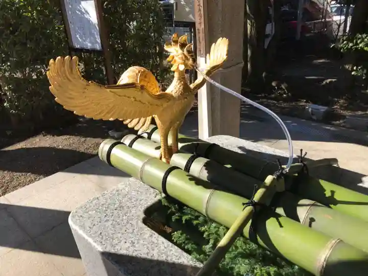 富岡八幡宮の手水舎