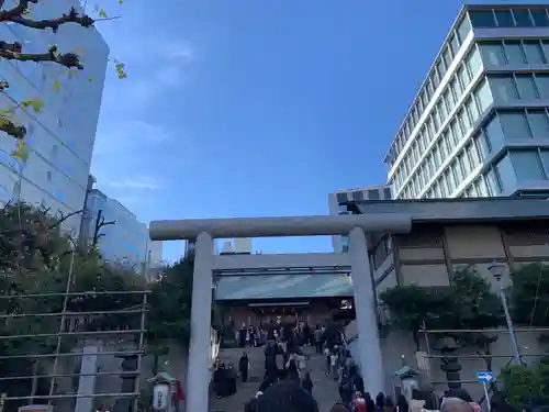 芝大神宮の鳥居