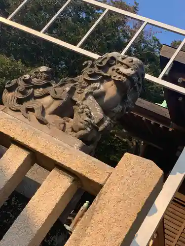 叶神社（東叶神社）の狛犬