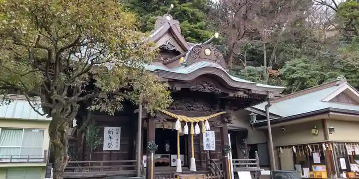 根岸八幡神社の本殿・本堂