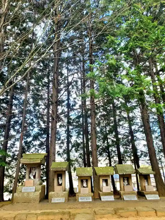 滑川神社 - 仕事と子どもの守り神(福島県)