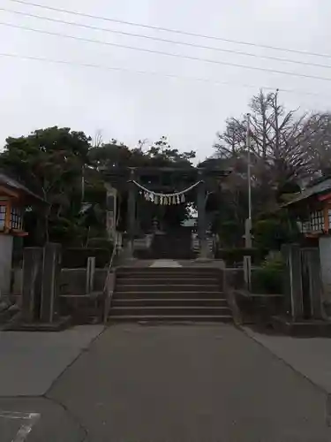 鶴峰八幡神社の鳥居