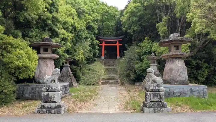 護皇神社の鳥居