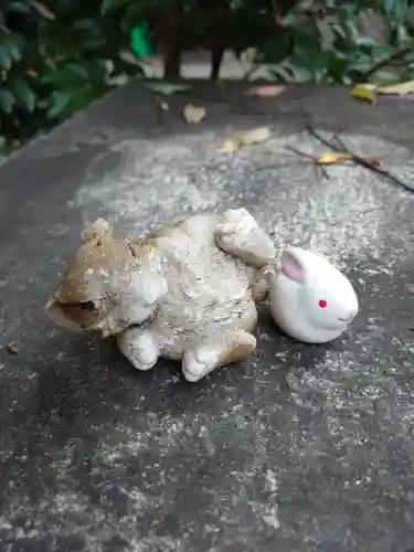 三輪神社の狛犬