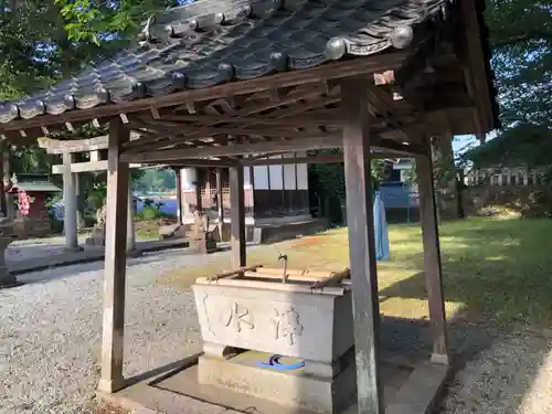 久刀寸兵主神社の手水舎