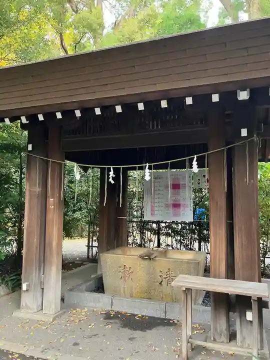 阿佐ヶ谷神明宮の手水舎