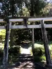 白水阿蘇神社の鳥居