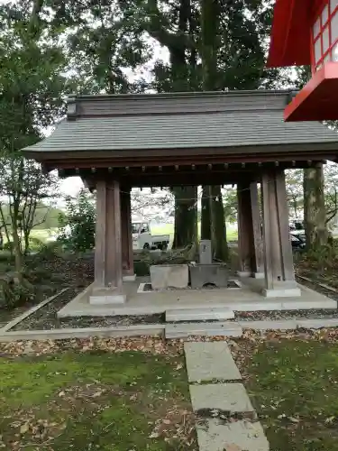 高椅神社の手水舎