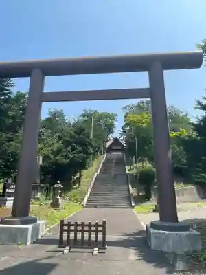 上士幌神社の鳥居