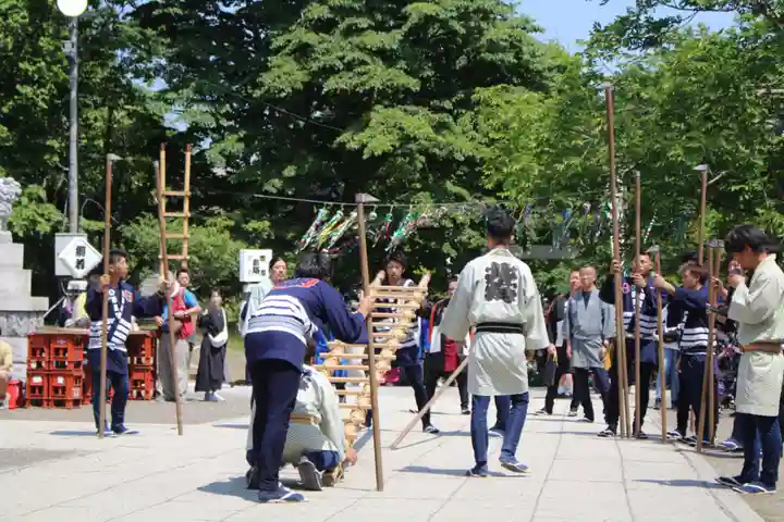 釧路一之宮 厳島神社のお祭り