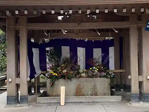江島神社の手水舎