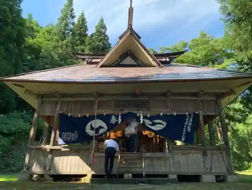 飯笠山神社の本殿