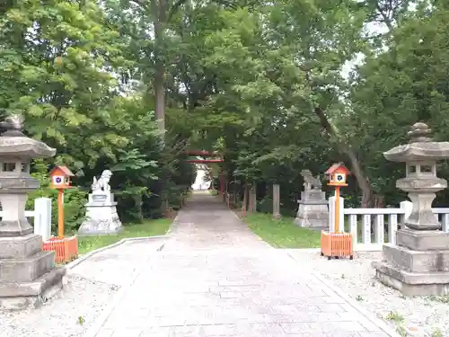 永山神社の景色