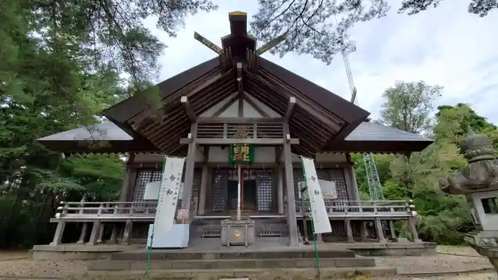 御嶽山御嶽神明社の本殿・本堂