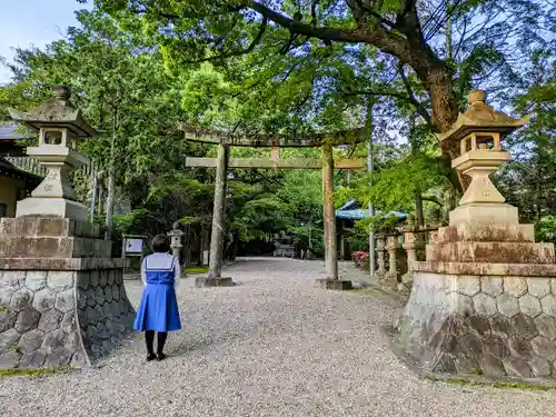 六所神社の鳥居