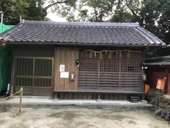 雲甘寺坐楢本神社のその他建物
