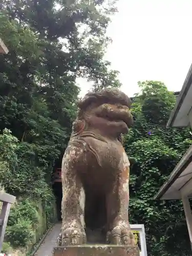 江島神社の狛犬