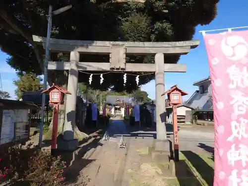 境香取神社の鳥居