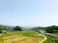雨宮神社の景色