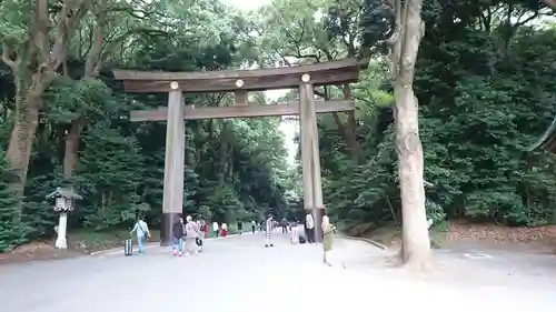 明治神宮の鳥居